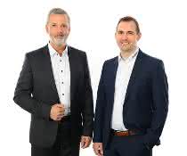 Werner Berens (left) and Michael Lambert focus on further growth. Werner Berens (left) and Michael Lambert focus on further growth.