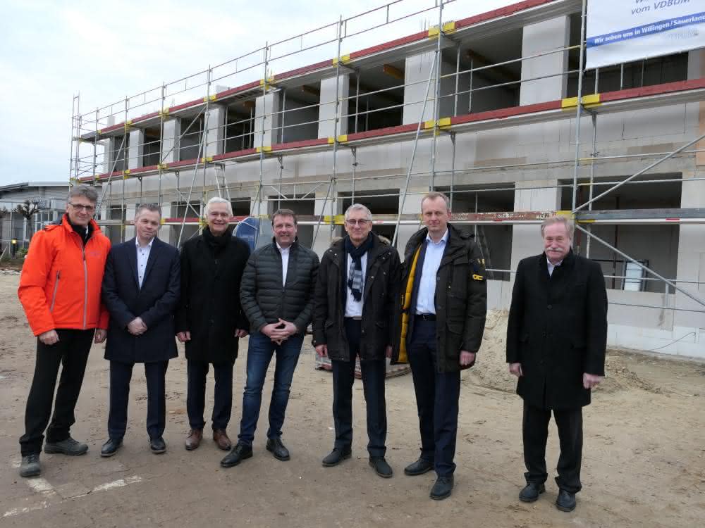 Grundstein gelegt: Neubau für Geschäftsstelle des VDBUM