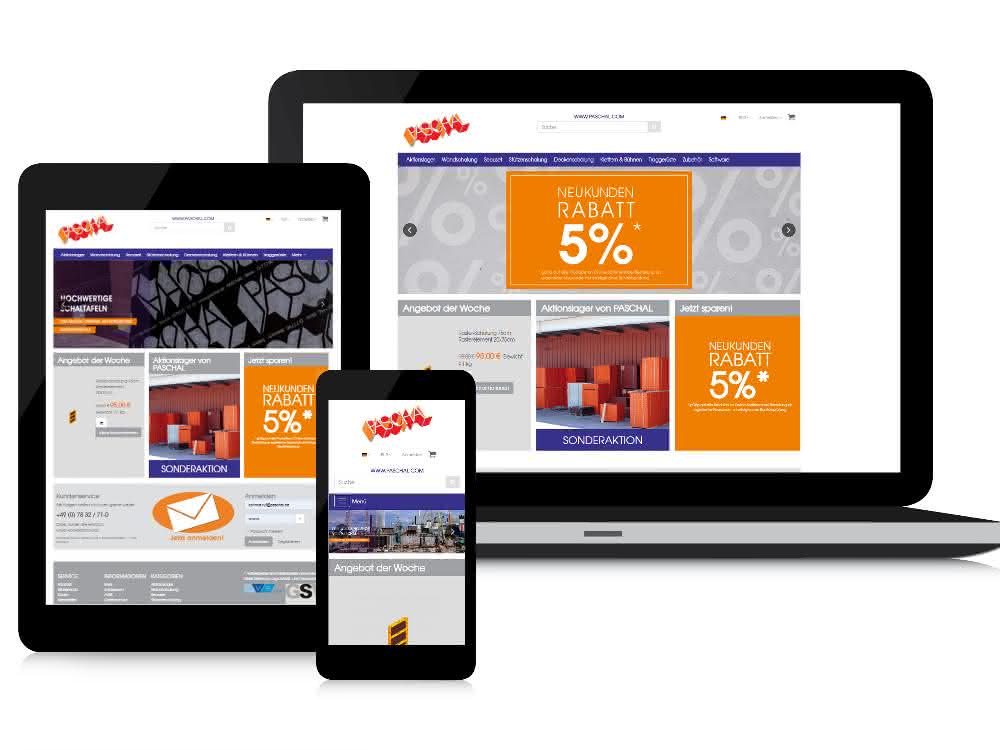 Webshop-Relaunch bei Paschal: Paschal mit neuem Webshop online