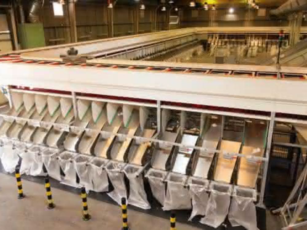 Parcel sorting system