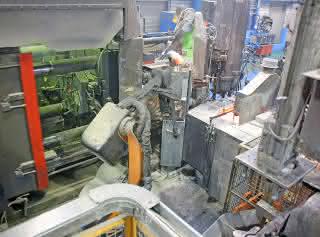 Die casting cell