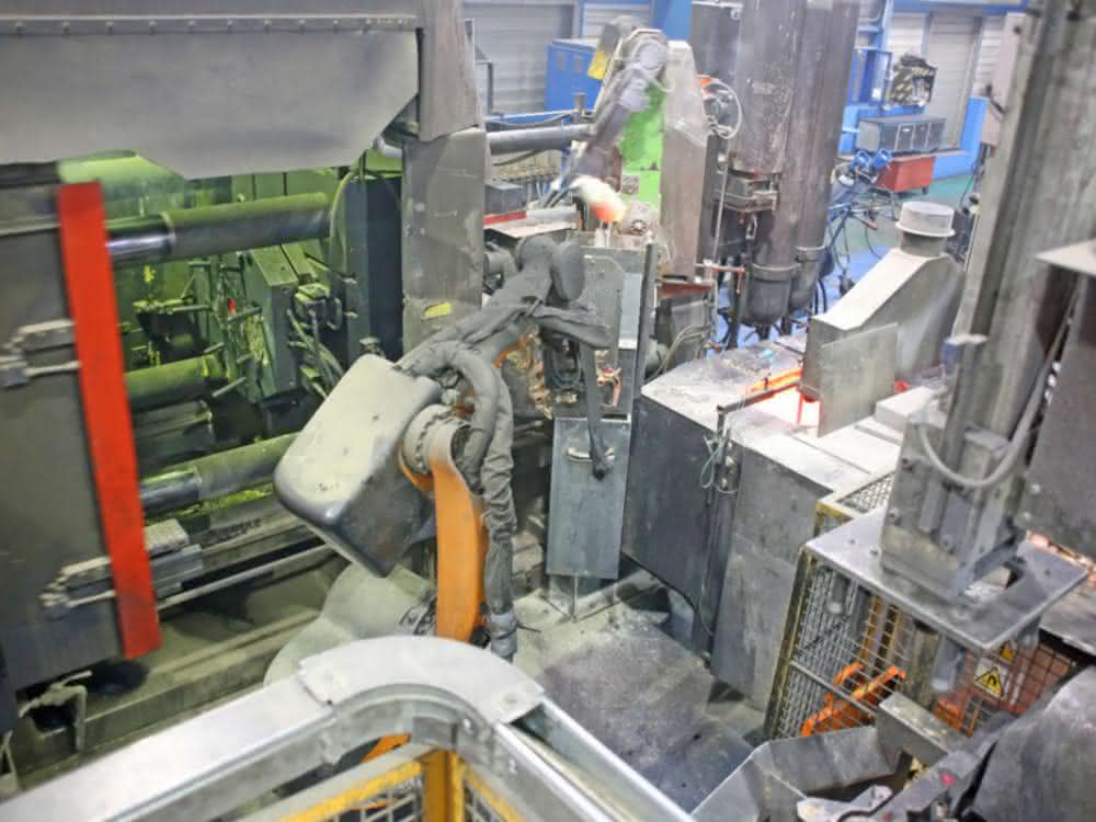 Die casting cell