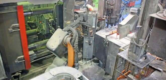 Die casting cell