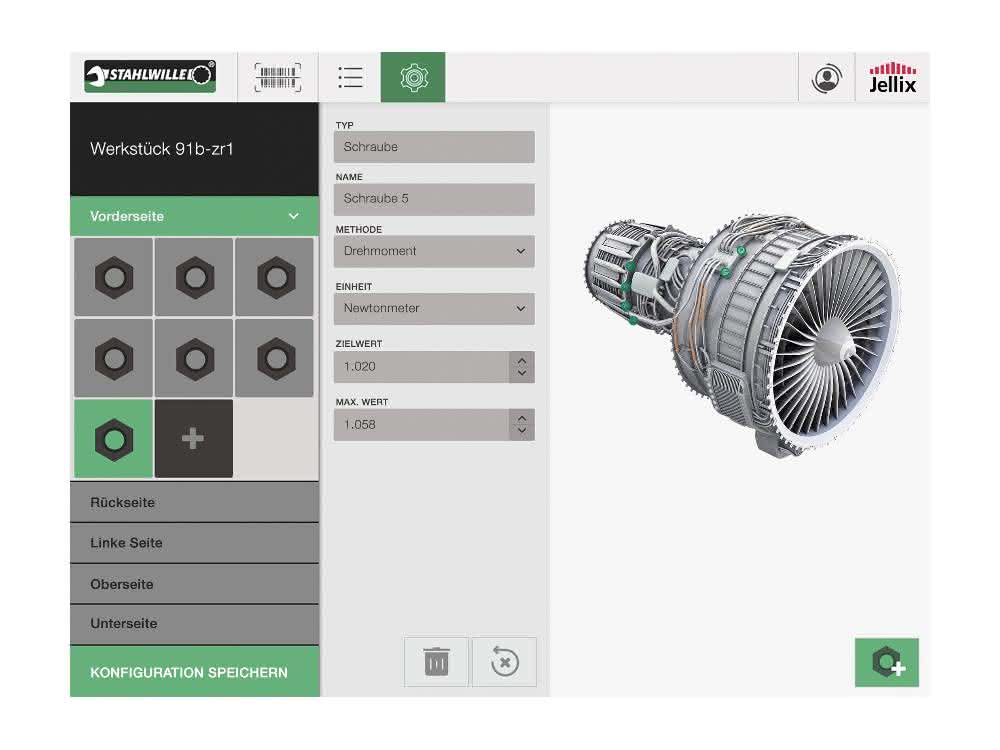 IIoT-Plattform Jellix Montagetechnik: Verschraubung für Industrie-4.0