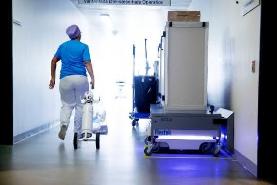 Sterilgut-Transporte: Alleine unterwegs im Krankenhaus