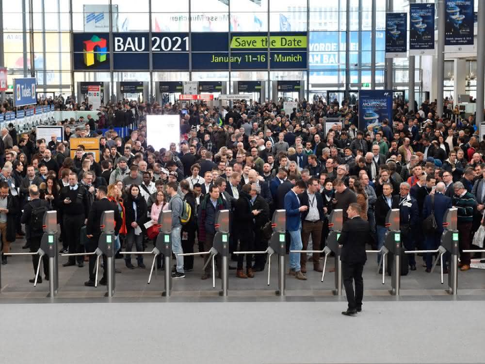 BAU 2021: Weltleitmesse BAU legt international weiter zu