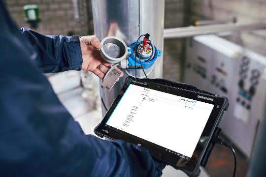Der Field Xpert von Endress+Hauser bringt moderne Tablet-Technologie auf die Anlage Field Xpert und Netilion Library