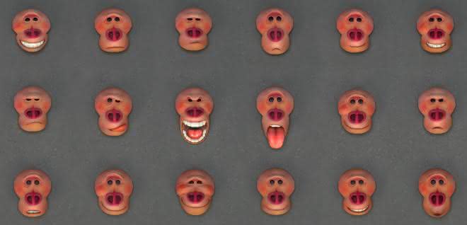 Für die Produktion wurden über 106.000 Gesichter 3D-gedruckt 106.000 Gesichter von Mister Link