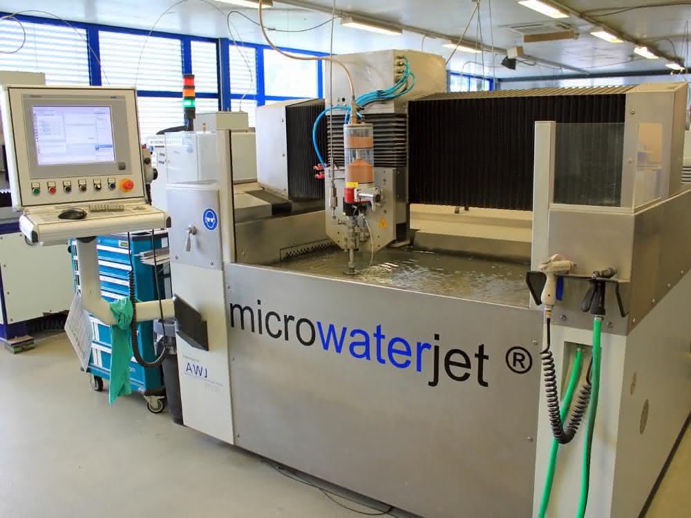 The basic units of the Microwaterjet systems are manufactured by Precision Engineering Microwaterjet system