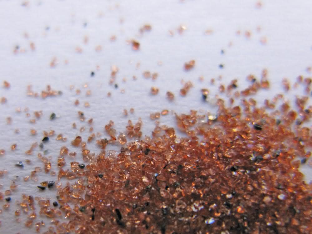 Garnet sand Garnet sand