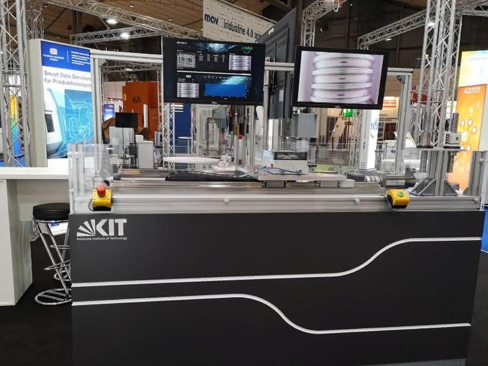 Demonstration of the system developed at KIT