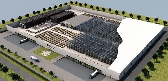 TGW builds logistics center for Fource