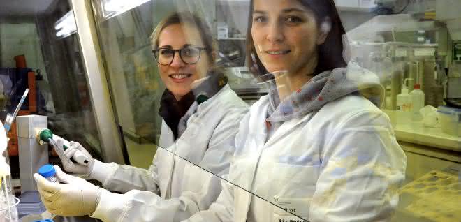 Theresa Graalmann und Katharina Borst