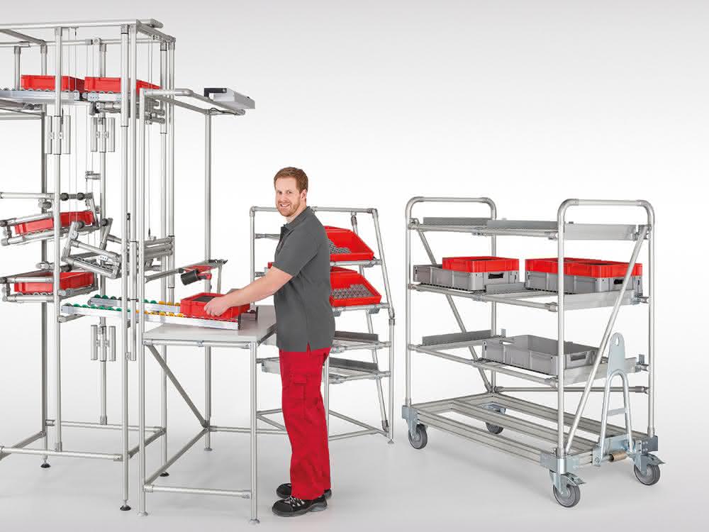 Item Systems-Logimat Item in Stuttgart: With new roles at Logimat