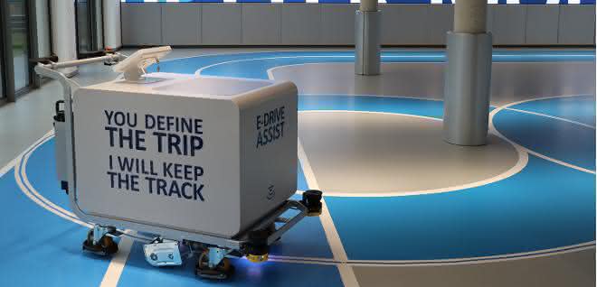 Tente at the Logimat: Bike course for testing