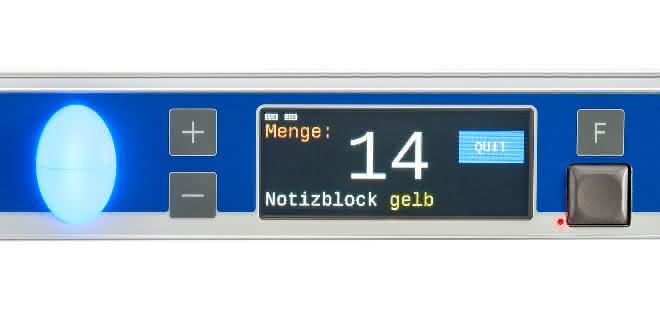 KBS: Compartment display module for safe picking KBS: Compartment display module for safe picking