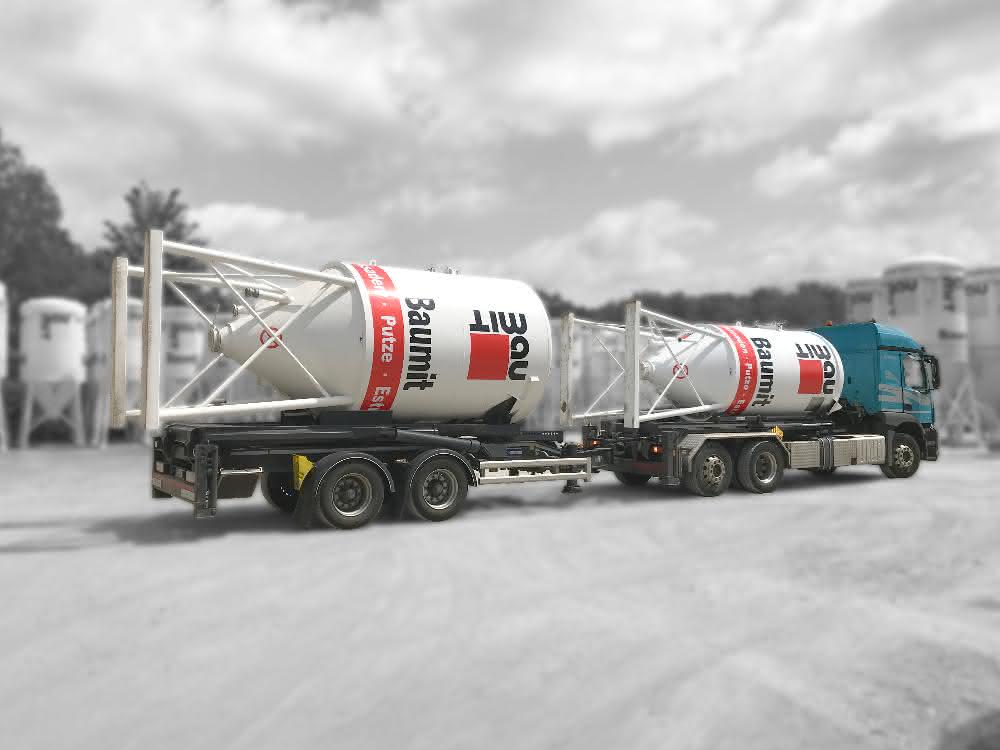 Transportsysteme: Silo-Wechselsysteme und Sonderfahrzeugbau