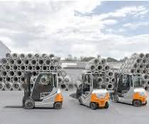 Electric forklift