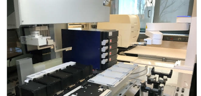 Auf der Liquid-Handling-Plattform integrierter Scila Integrierter Scila