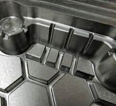 Machined steel mold
