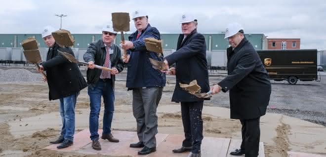 160-Millionen-Euro-Drehkreuz bei Hannover: UPS stärkt europäisches Netzwerk 160-Millionen-Euro-Drehkreuz bei Hannover: UPS stärkt europäisches Netzwerk