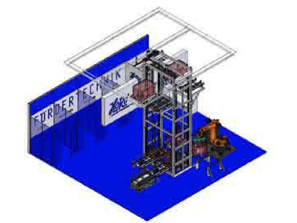 Order picking trolley