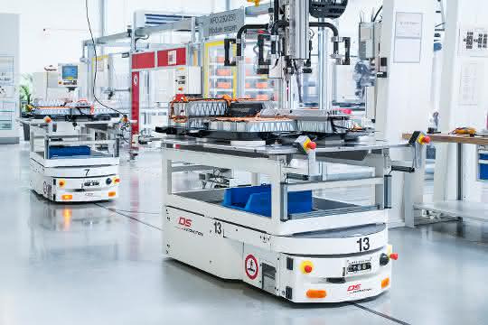 Logimat 2020: DS Automotion: FTS-Palette mit Zukunft