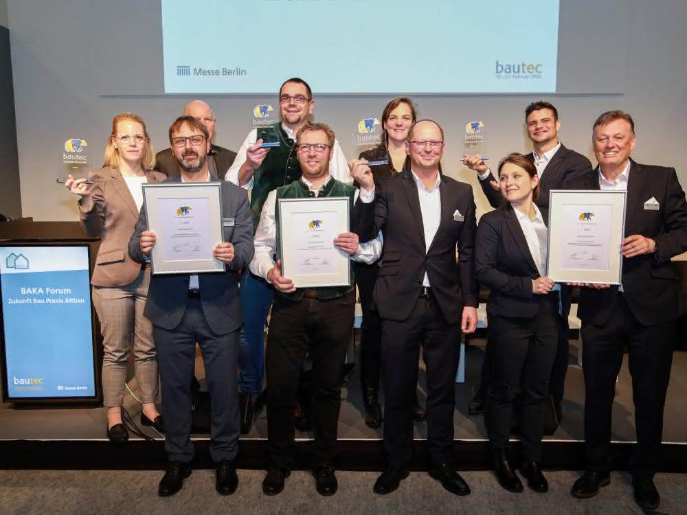 Innovationspreis auf der bautec verliehen