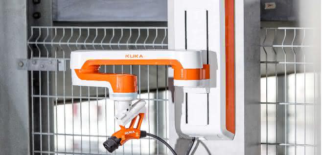 Kuka charging assistant carla_connect