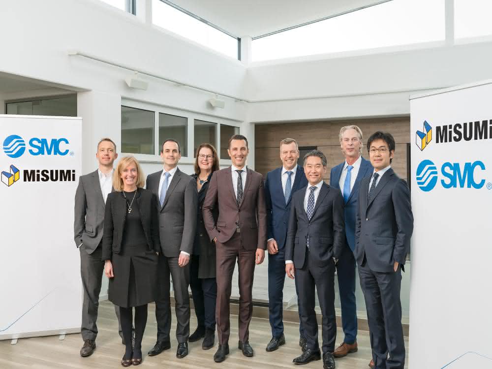 Führungsteams von Misumi und SMC