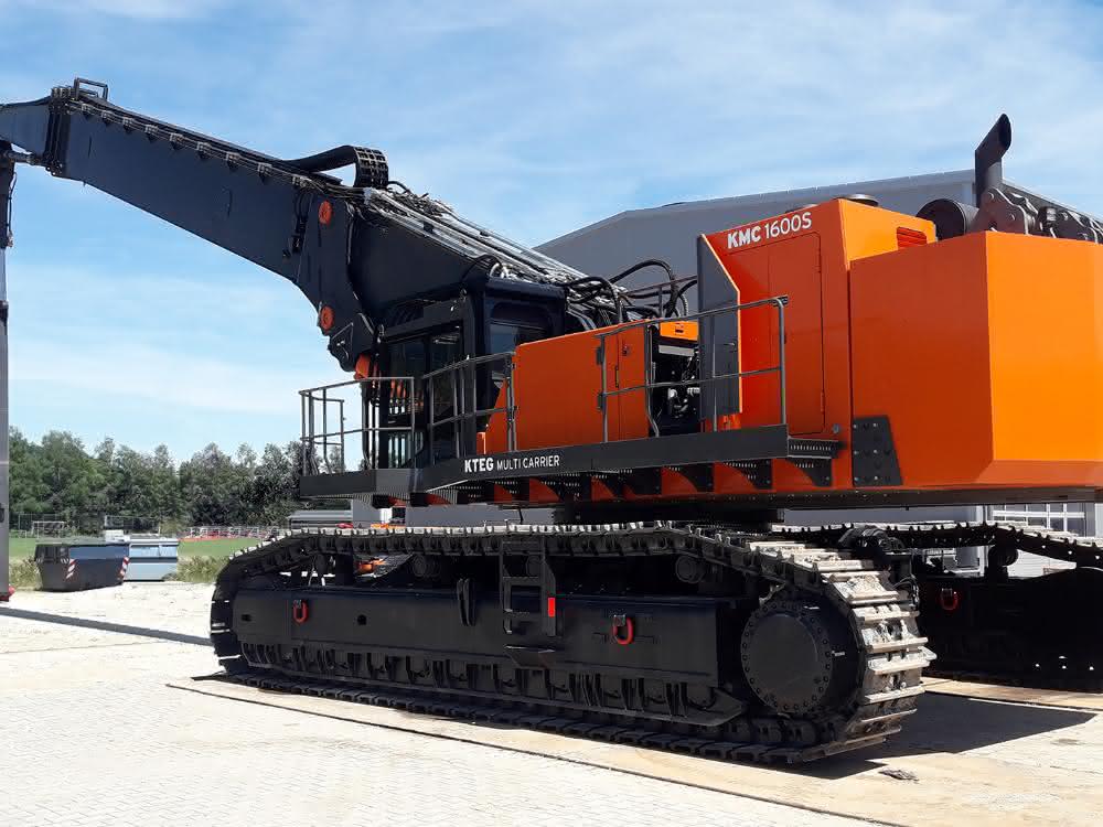 Hagedorn kauft 230 Tonnen Abbruchbagger