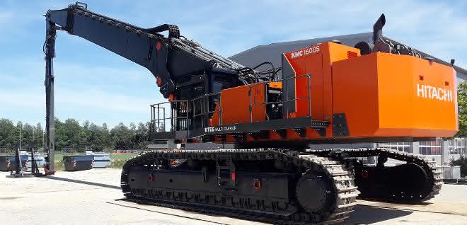 Hagedorn kauft 230 Tonnen Abbruchbagger