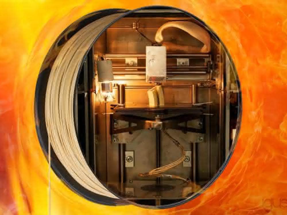 High-temperature 3D printer