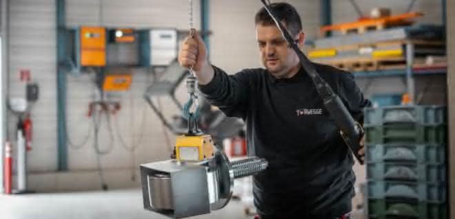 TORWEGGE 65-kilo swivel castor
