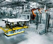 Kuka KMP 1500 bei Mercedes-Benz Kuka KMP 1500 bei Mercedes-Benz