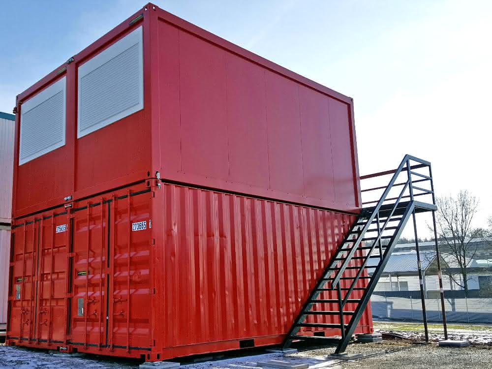 Flexible Baustellencontainer