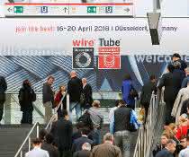 Trade fair double wire and tube