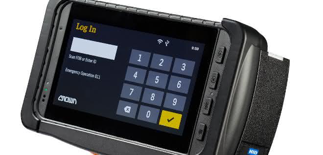 Crown launches new display for fleet management system