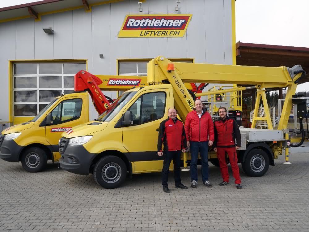 Rothlehner Liftverleih setzt auf Palfinger