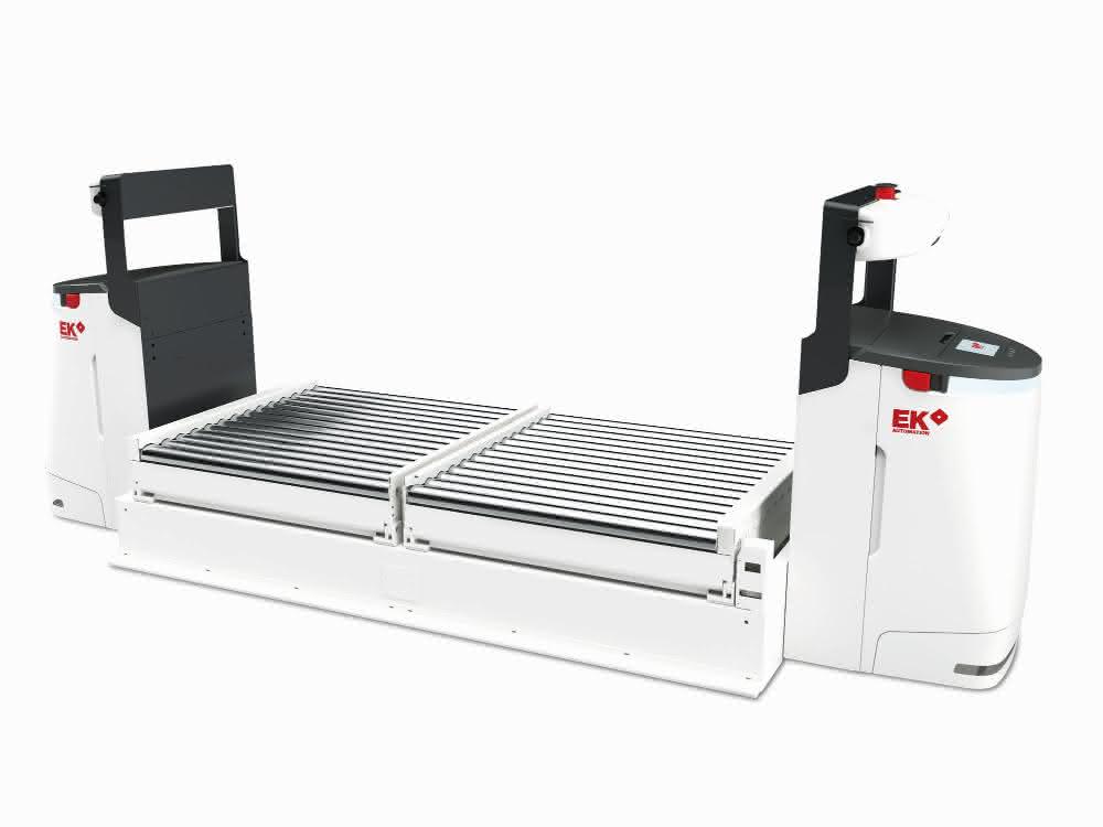 E&K präsentiert neuen Transportroboter