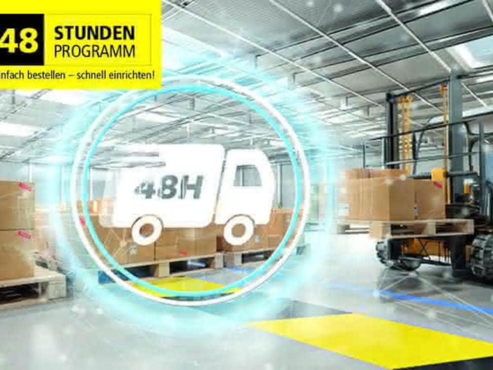 Delivered in 48 hours: The workplace arrives in no time