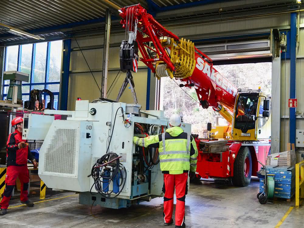Remote Drive am Liebherr-Kompaktkran bewährt sich