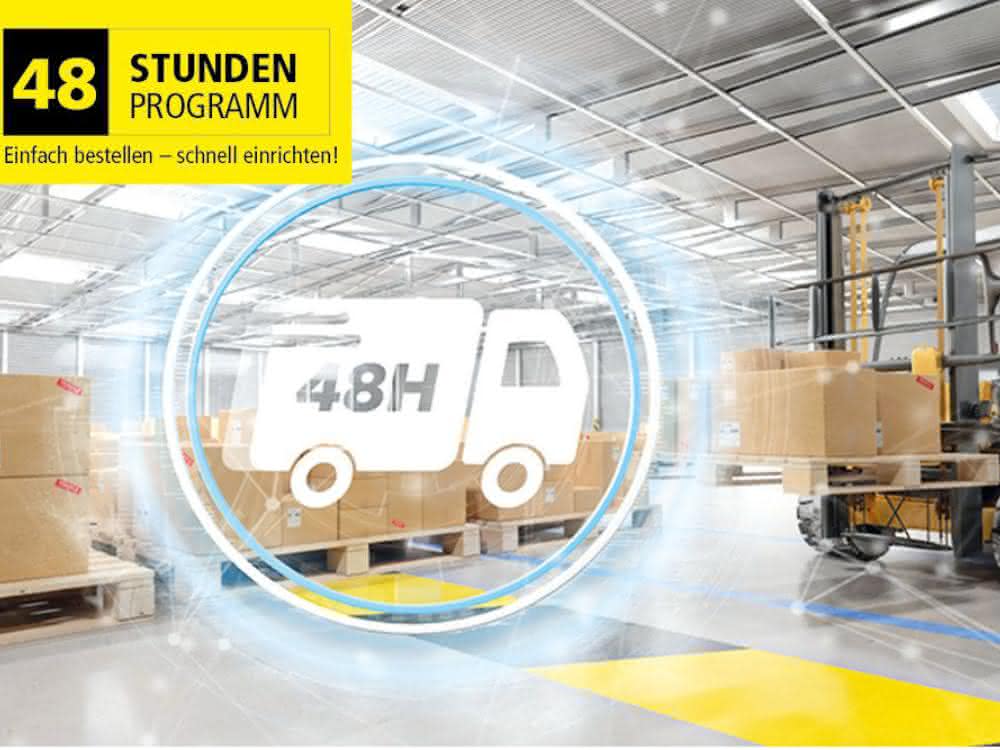 Delivered in 48 hours: The workplace arrives in no time