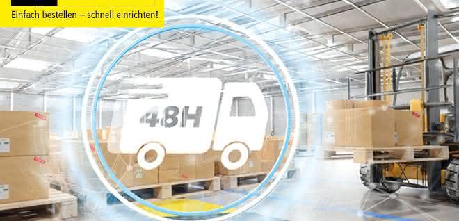 Delivered in 48 hours: The workplace arrives in no time