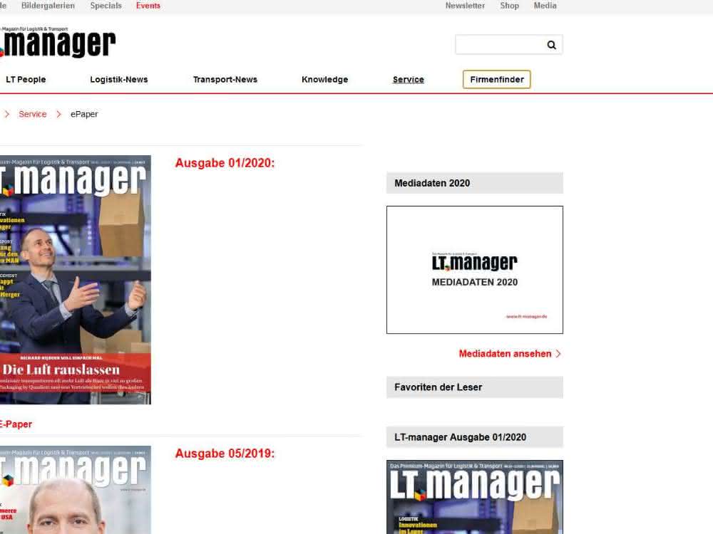 Ihr LT-manager - jetzt als ePaper lesen