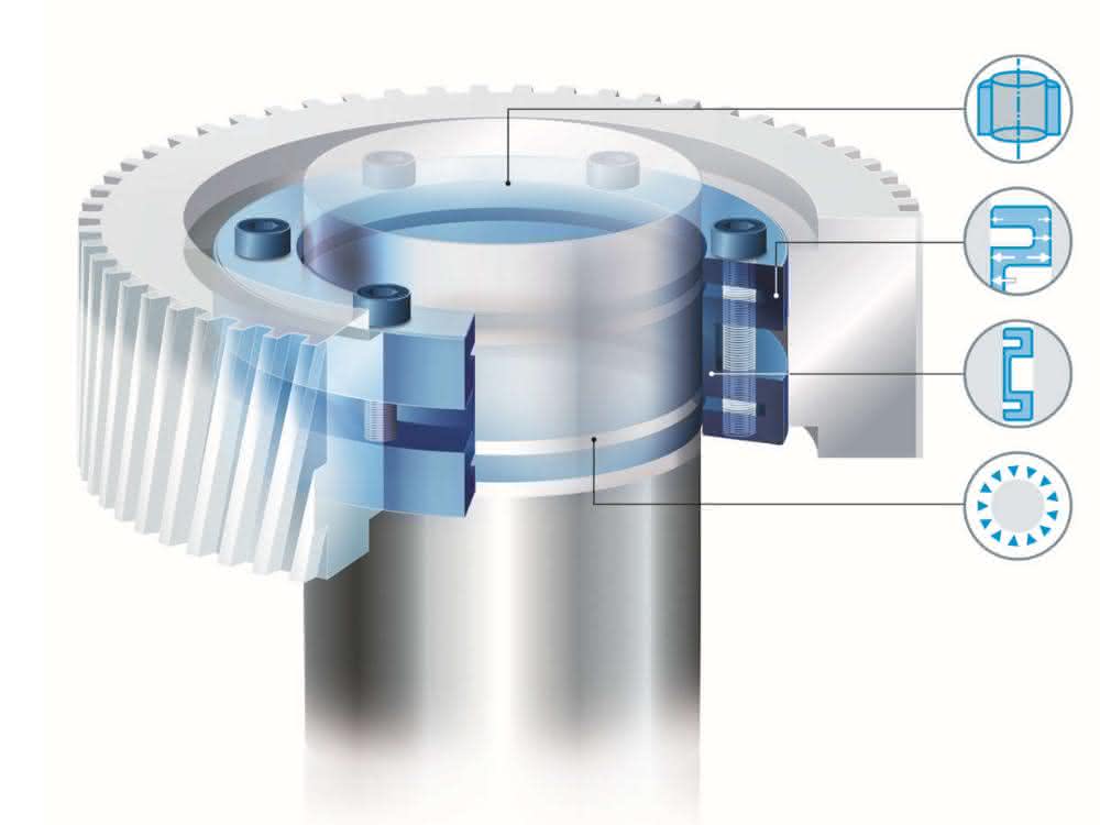 Illustration clamping set