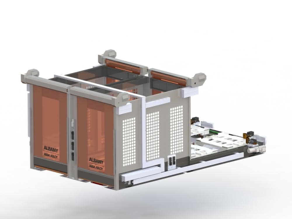 Electromobility: Metal processor CSP supplies security gates for electric car factory Electromobility: Metal processor CSP supplies security gates for electric car factory