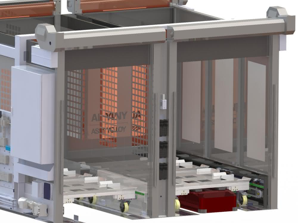 Electromobility: Metal processor CSP supplies security gates for electric car factory