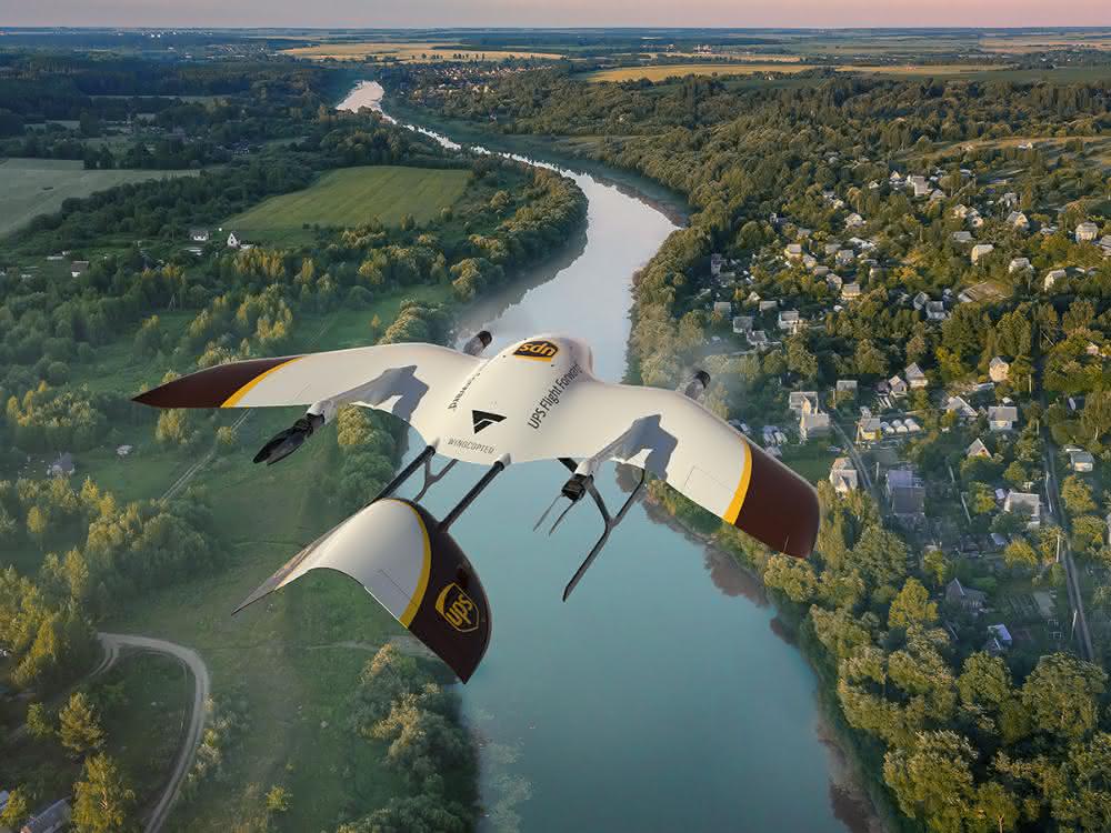 Drones: UPS subsidiary cooperates with Wingcopter