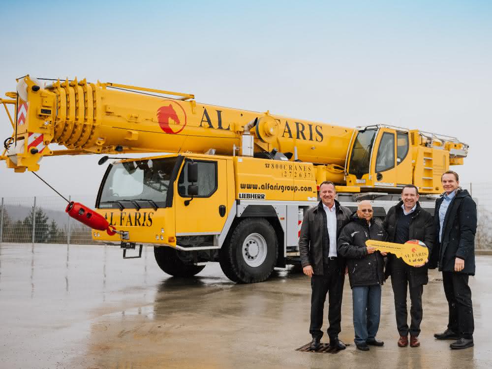 69 Mobil- und Raupenkrane: Al Faris erteilt Großauftrag an Liebherr